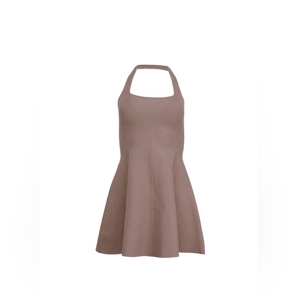 NTW FLEUR DU MAL Bondage Knit Flare Mini Dress NTW FLEUR DU MAL Bondage Knit Flare Mini Dress